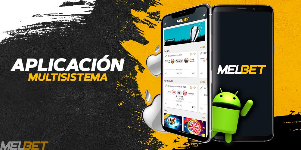 MelBet Colombia aplicación móvil para diferentes sistemas operativos