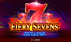 Logotipo do jogo Fiery Sevens no Melbet Casino Colômbia